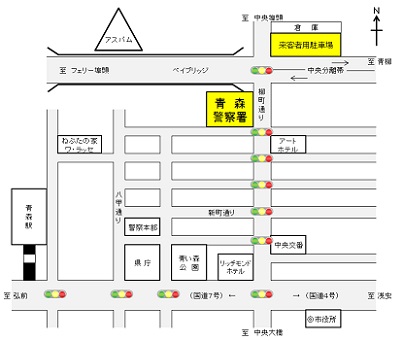 駐車場案内図